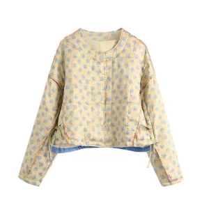 FLORAL PRINT PARKAS