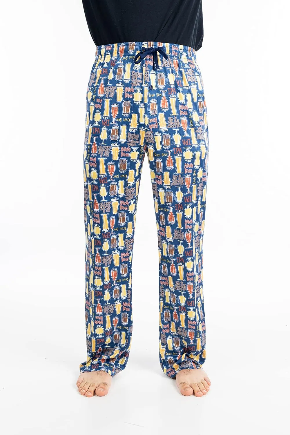 Funky Junque Men's Ultra-Soft Lightweight Lounge Pants - Father's Day Gift - Premium Comfort Sleepwear