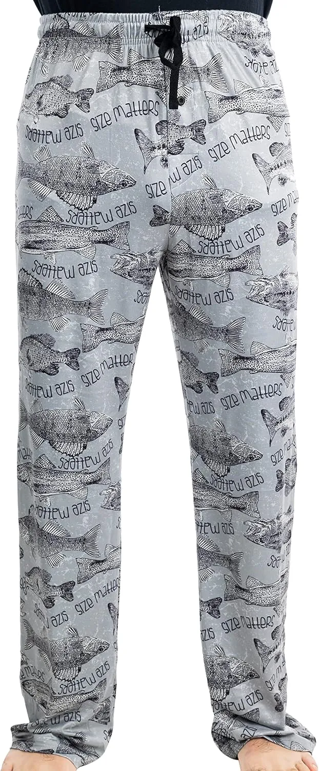 Funky Junque Men's Ultra-Soft Lightweight Lounge Pants - Father's Day Gift - Premium Comfort Sleepwear