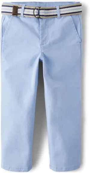 Gymboree Boys' and Toddler Belted Chino Pants