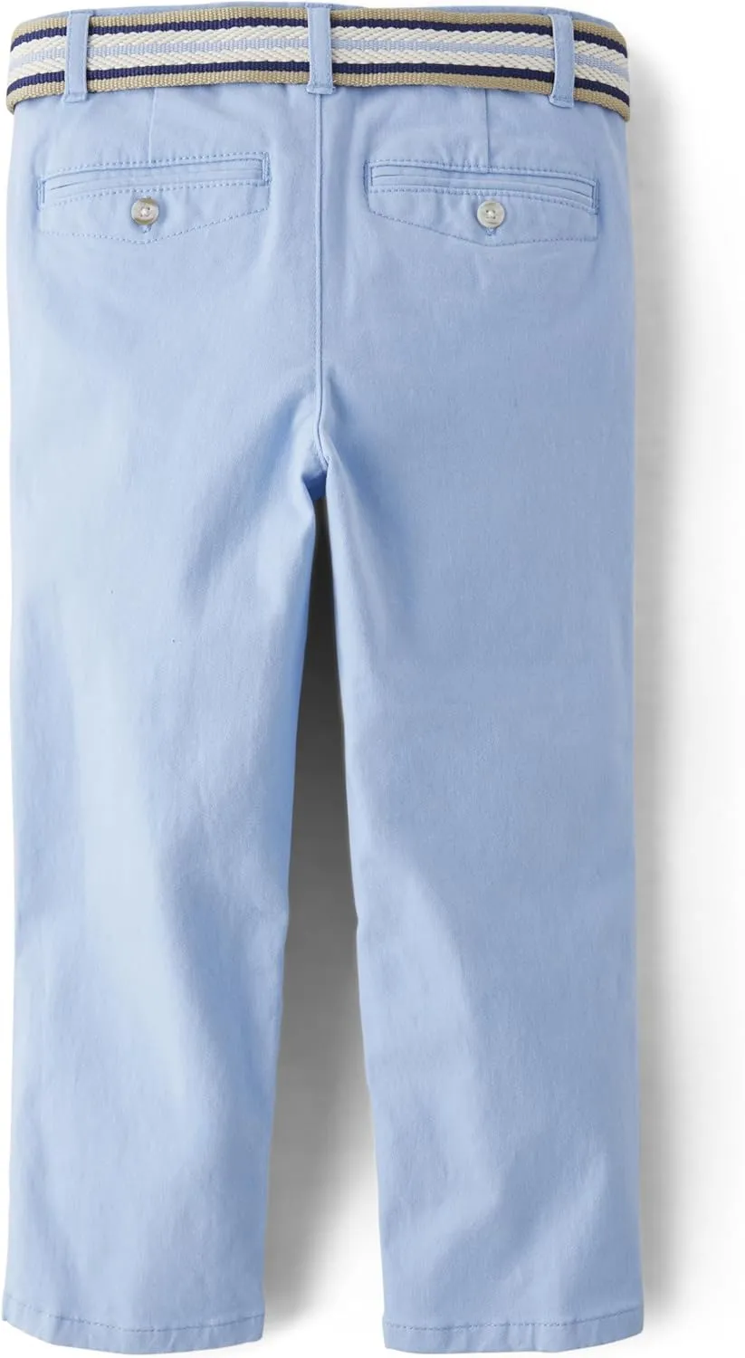 Gymboree Boys' and Toddler Belted Chino Pants