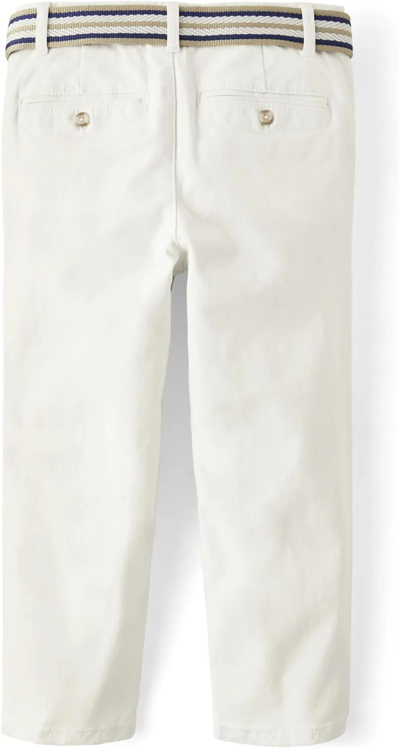Gymboree Boys' and Toddler Belted Chino Pants