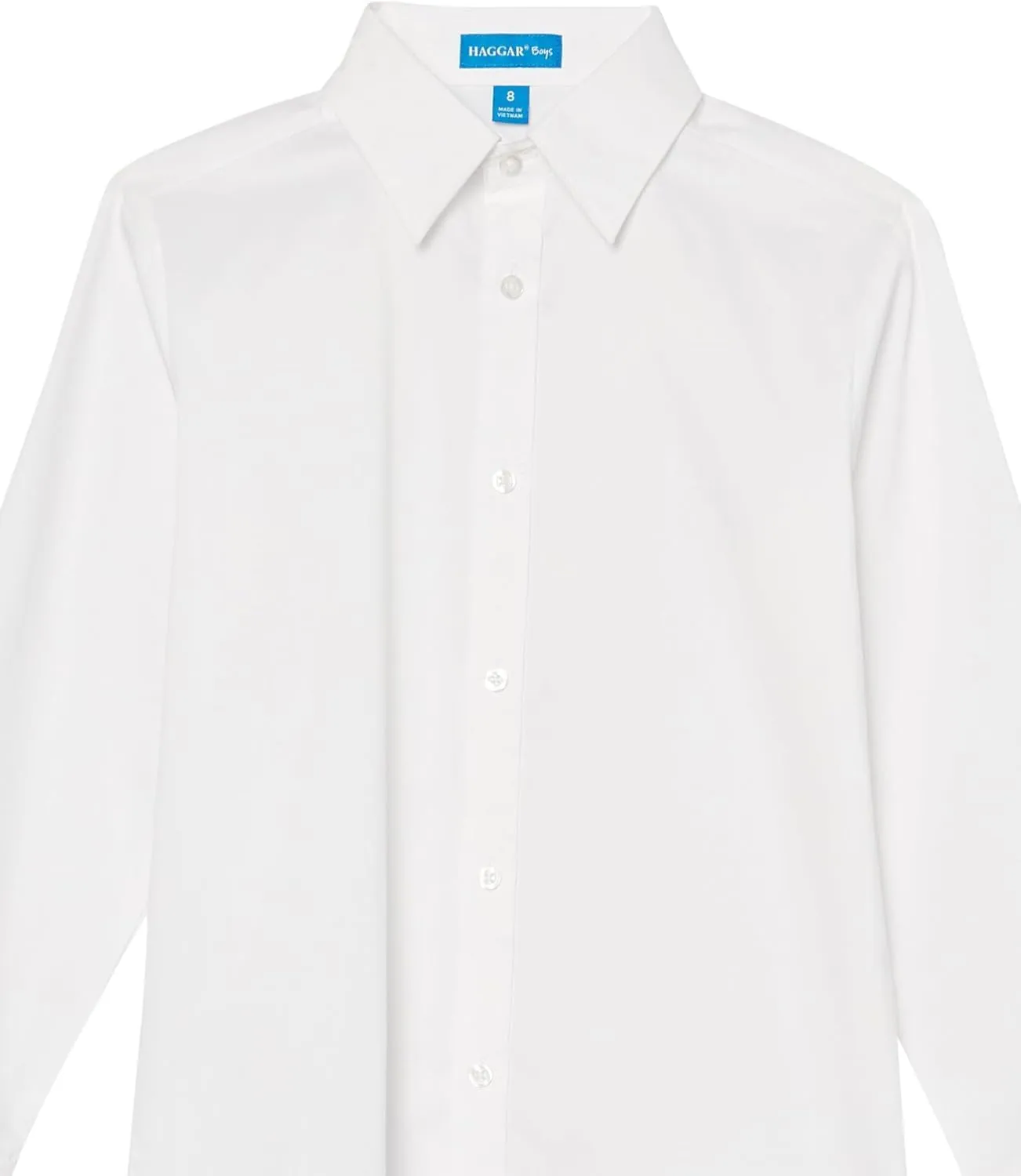 Haggar Boys' 4-Piece Suit, Dress Shirt & Tie Set