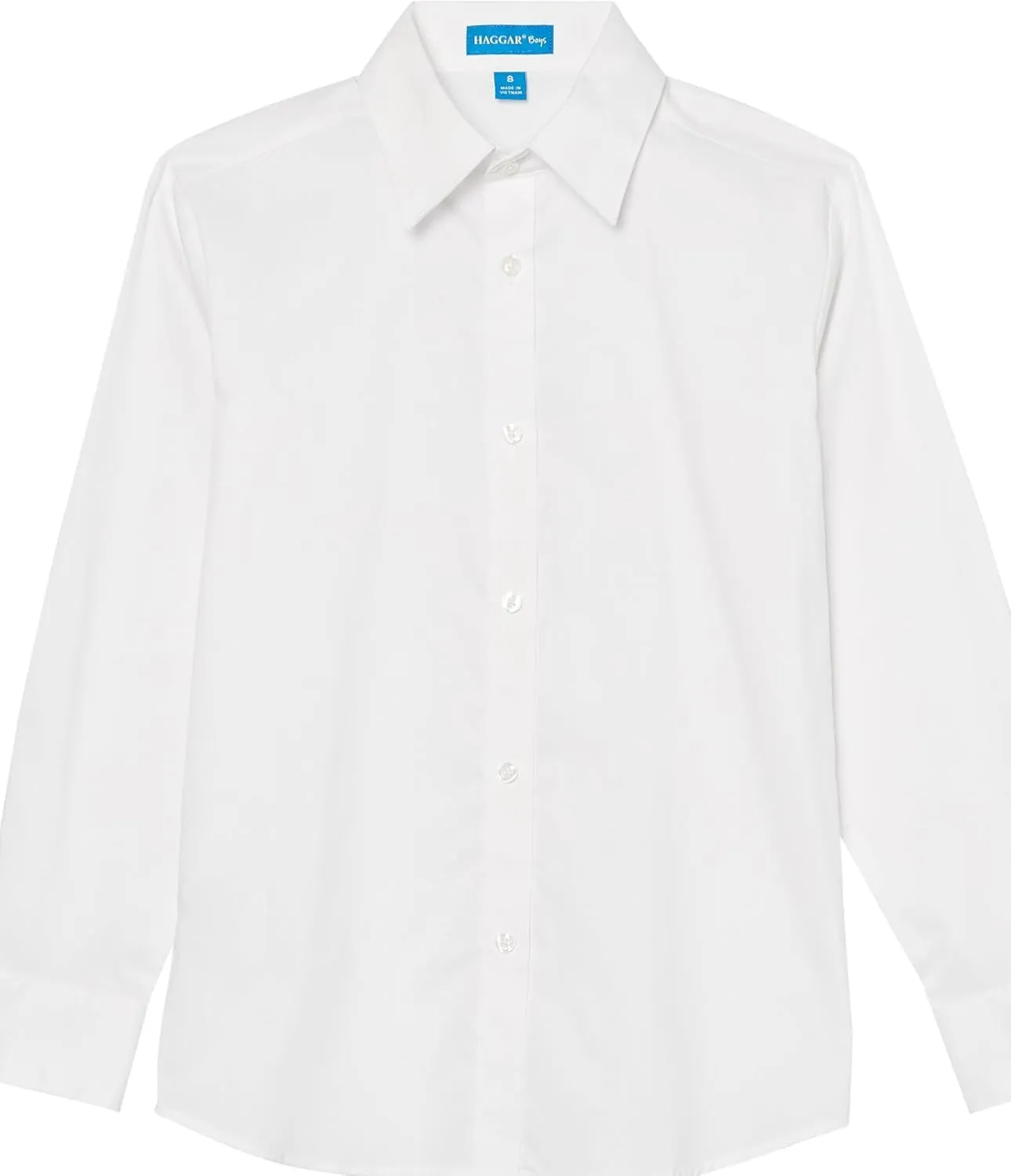 Haggar Boys' 4-Piece Suit, Dress Shirt & Tie Set