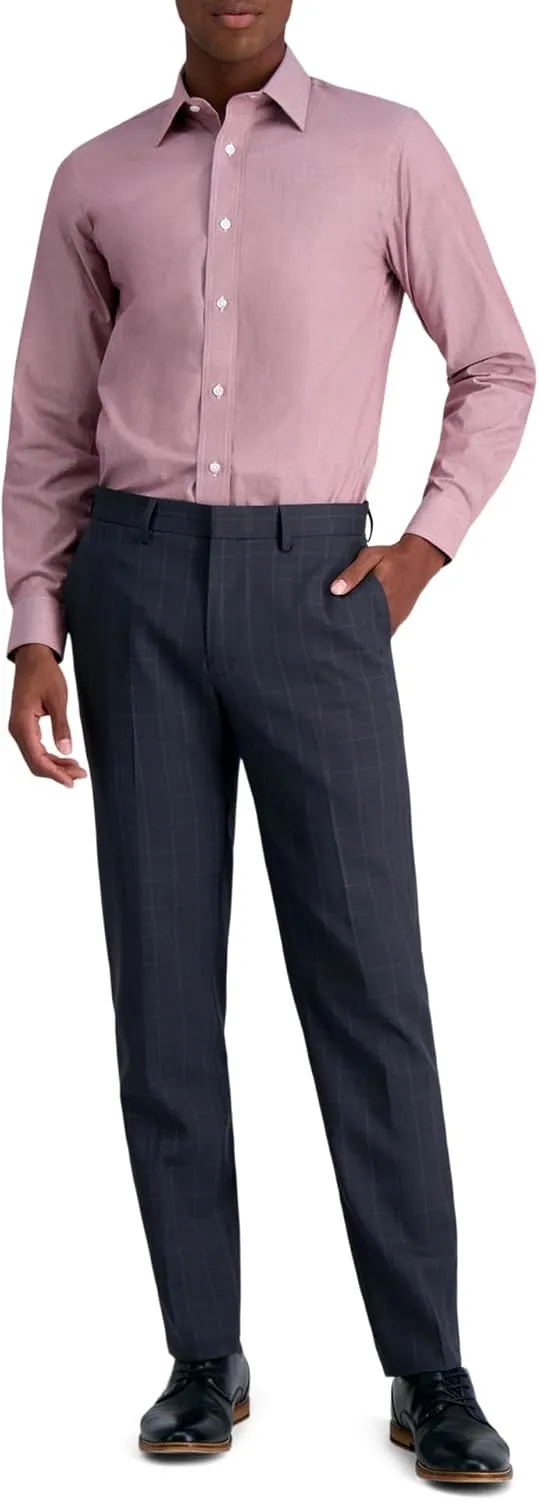 Haggar Men's Premium Comfort Slim Fit Wrinkle Resistant Dress Shirt