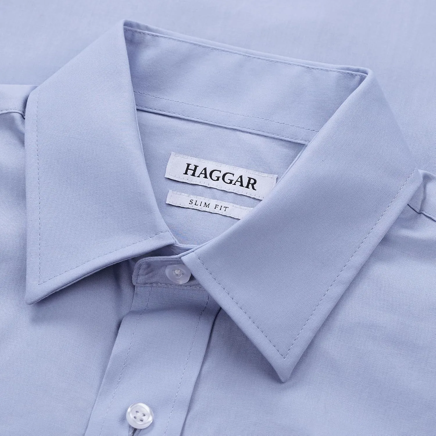 Haggar Men's Premium Comfort Slim Fit Wrinkle Resistant Dress Shirt
