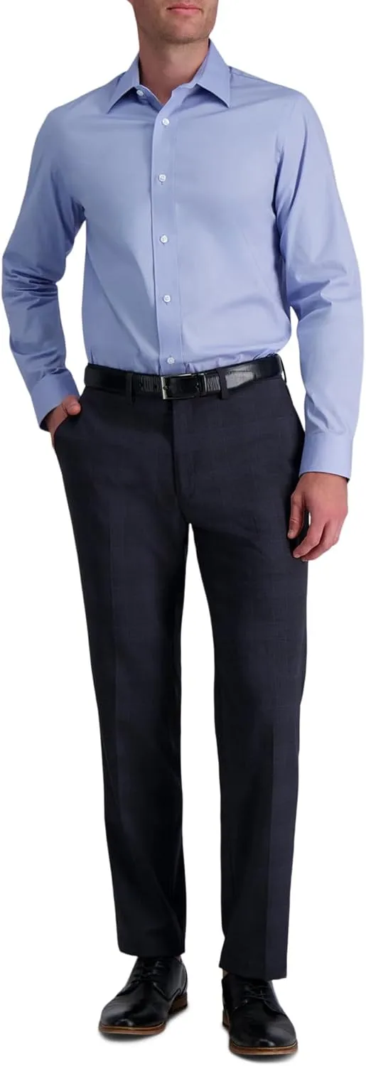 Haggar Men's Premium Comfort Slim Fit Wrinkle Resistant Dress Shirt