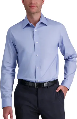 Haggar Men's Premium Comfort Slim Fit Wrinkle Resistant Dress Shirt