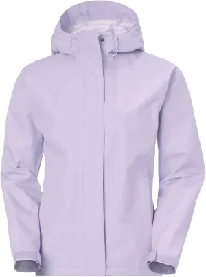 Helly Hansen Women's Seven J Waterproof Windproof Breathable Rain Coat Jacket, 697 Lilatech, Small