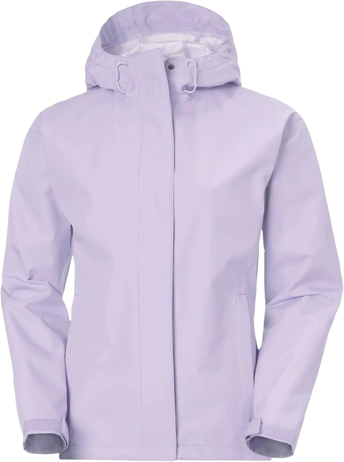 Helly Hansen Women's Seven J Waterproof Windproof Breathable Rain Coat Jacket, 697 Lilatech, Small
