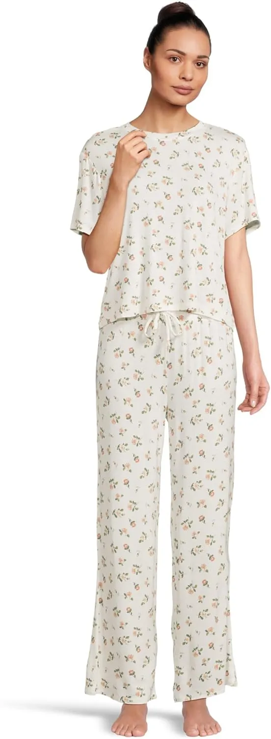 Honeydew Intimates womens All American Tee Pant Set