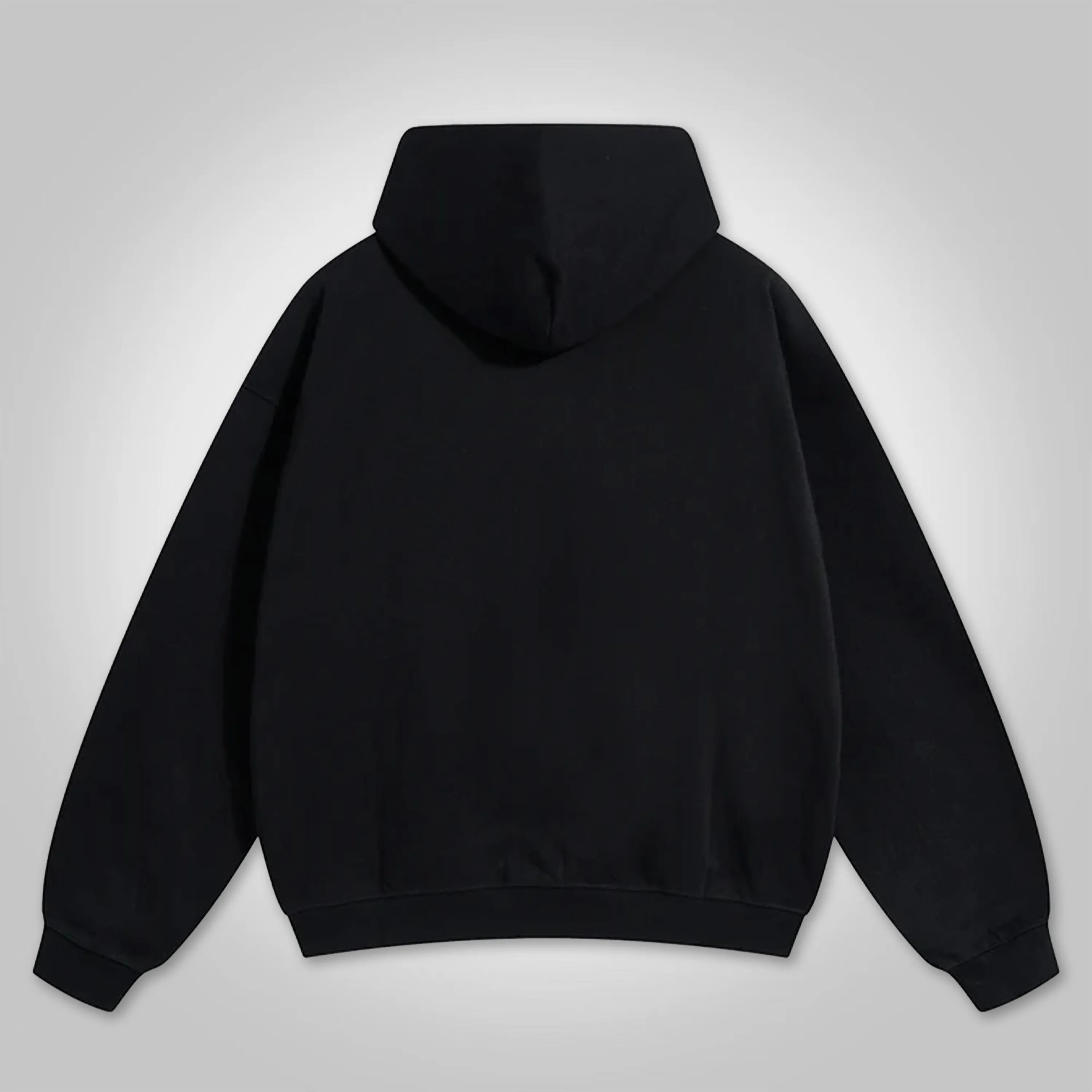 Hot Diamond Cross & Spider Graphic Zip Up Hoodie