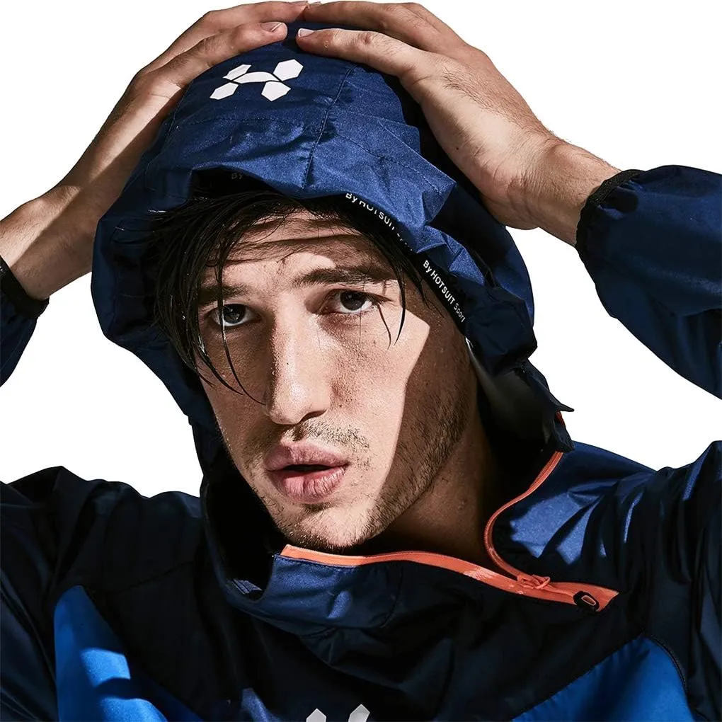 HOTSUIT Sauna Suit for Men Sweat Sauna Jacket Pant Gym Workout Sweat Suits