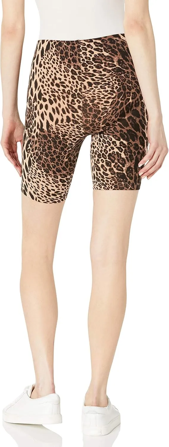 HUE Women's High Waist Blackout Cotton Bike Shorts