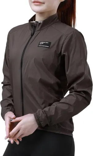 INBIKE Cycling Jacket for Men Women, Windproof Lightweight Running Windbreaker, Breathable Quick Dry Reflective Biking Coat