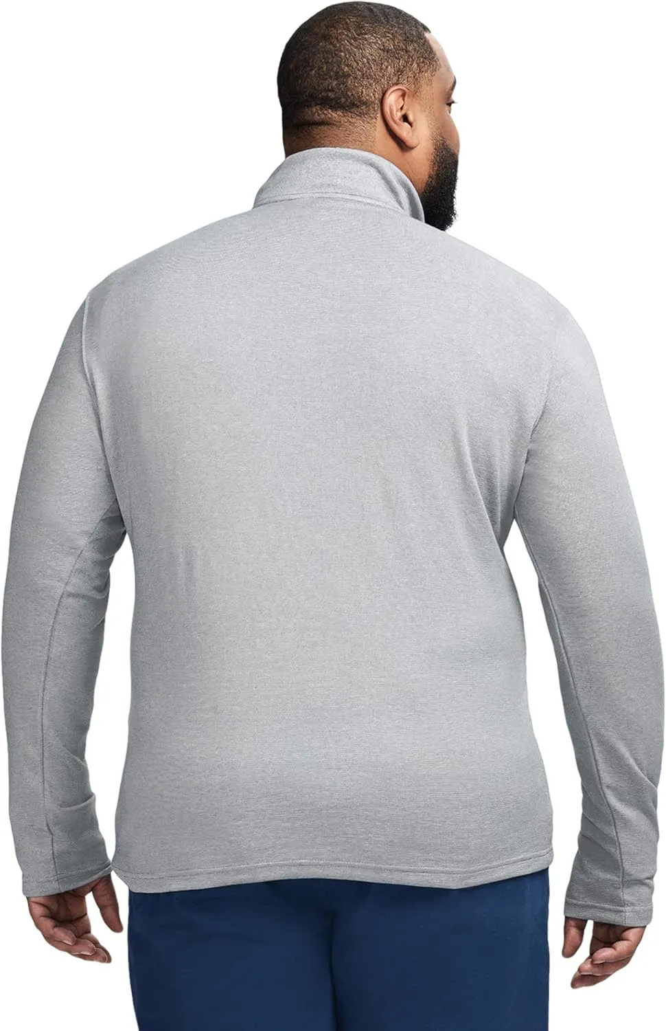 IZOD Men's Big & Tall Performance Comfort Quarter Zip Long Sleeve Shirt