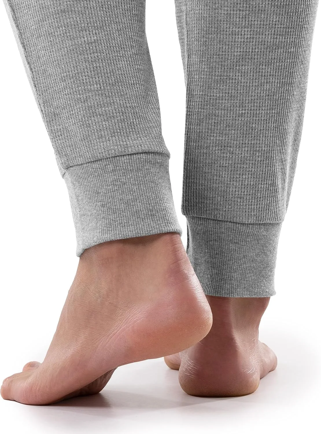 IZOD Men's Waffle Knit Crewneck Top and Jogger Pant Sleep Set