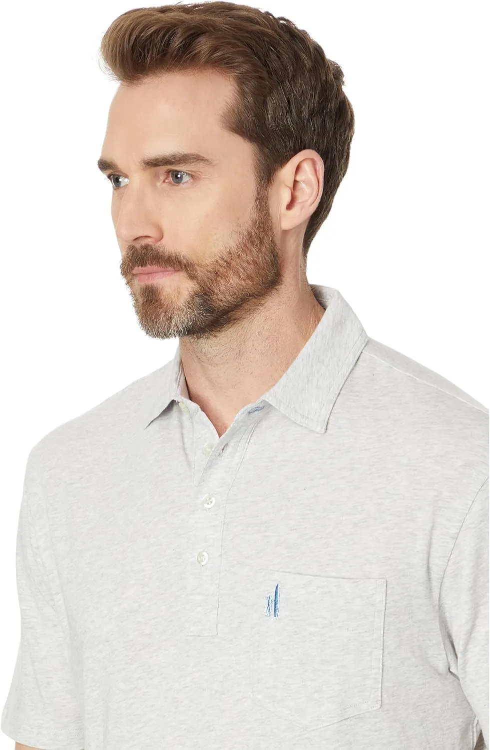 johnnie-O Original 4-Button Polo - Heathered 2.0