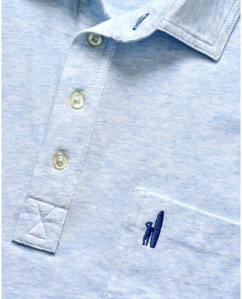 johnnie-O Original 4-Button Polo - Heathered 2.0