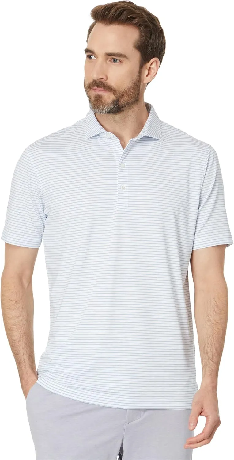 johnnie-O Performance Jersey Polo - Michael Stripe