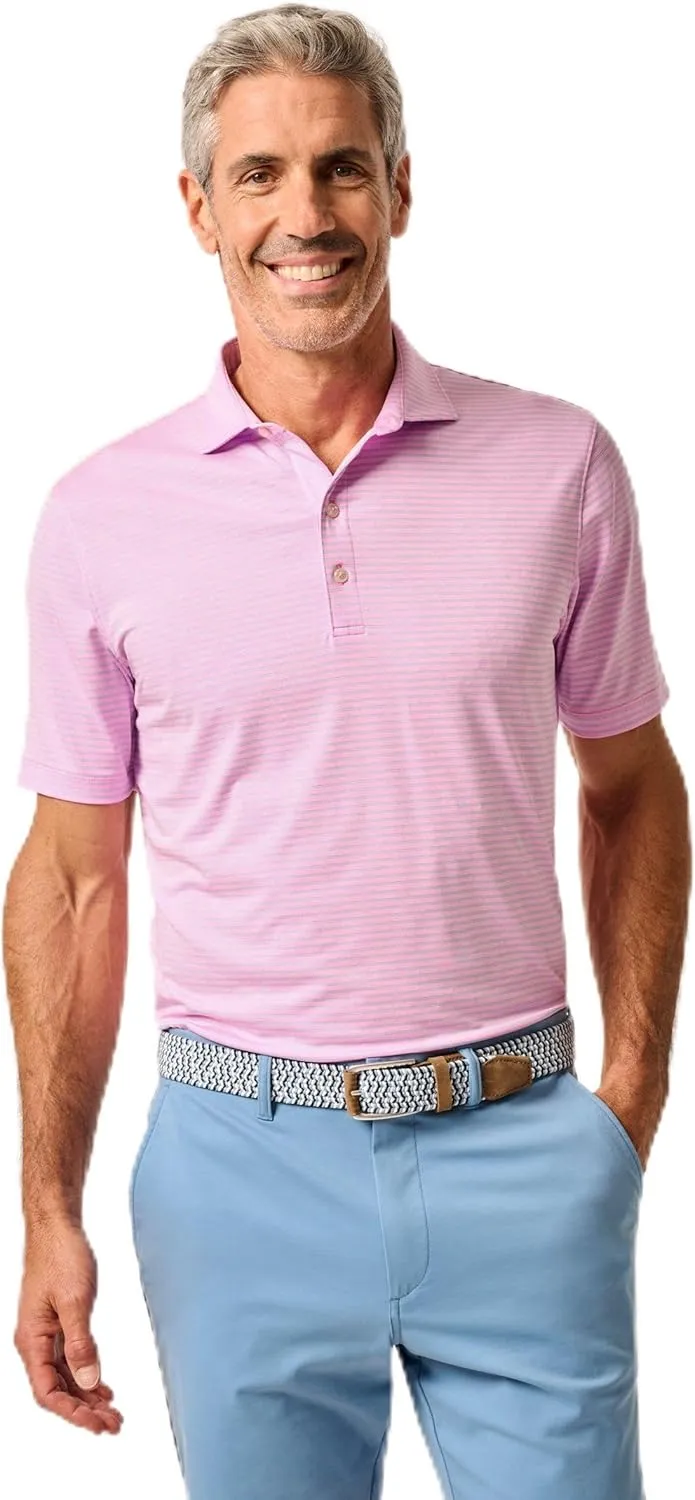 johnnie-O Performance Jersey Polo - Michael Stripe