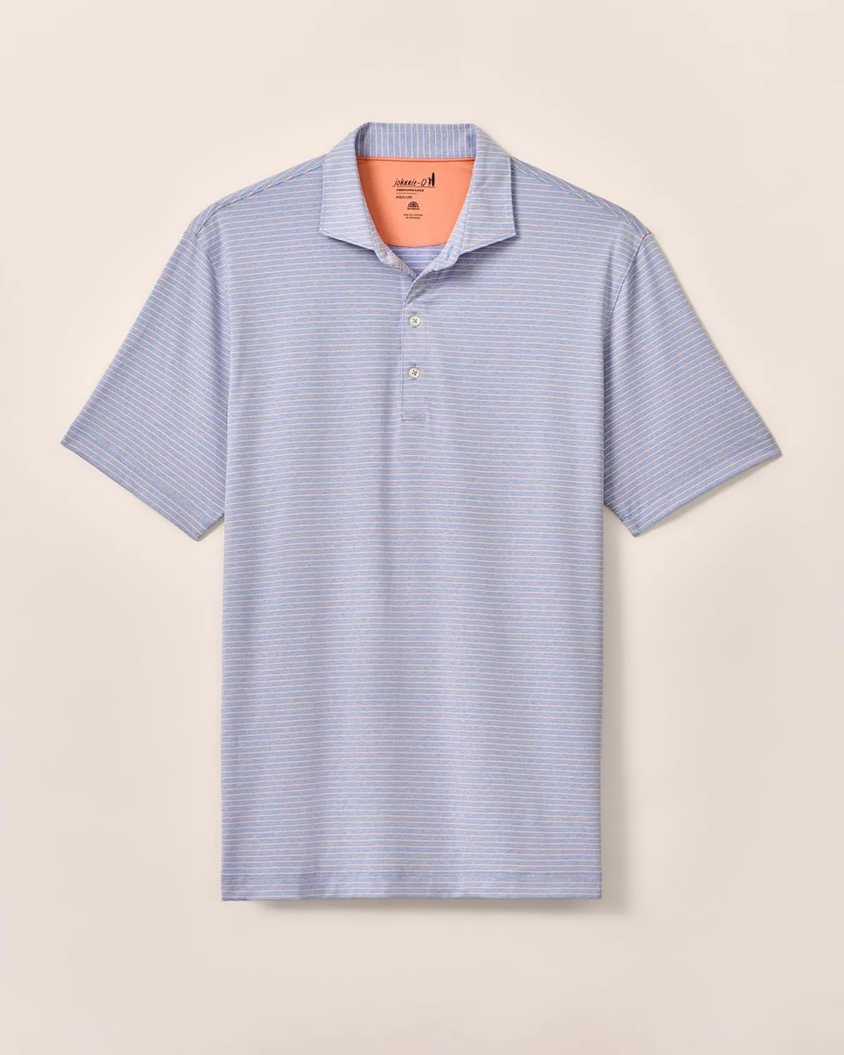 johnnie-O Performance Jersey Polo - Michael Stripe