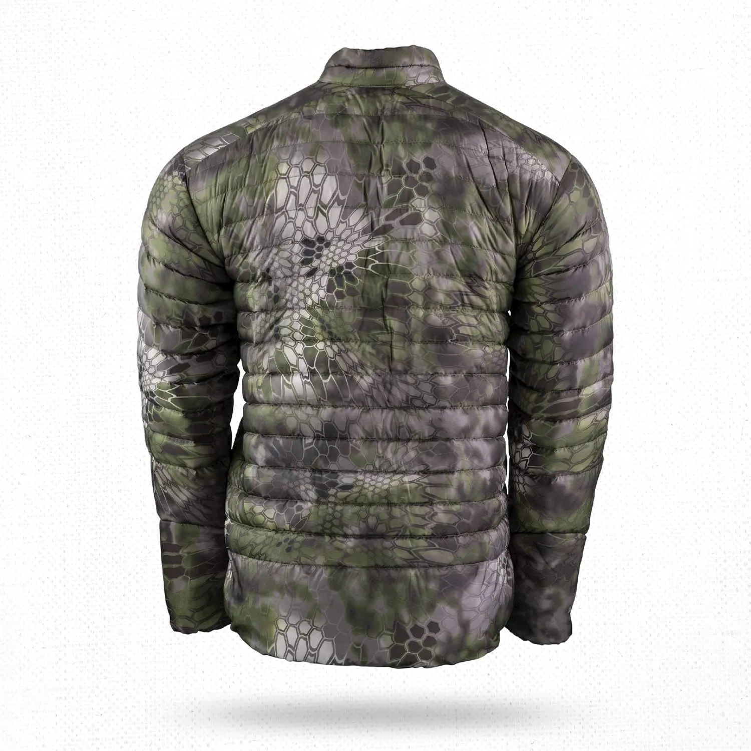 Kryptek Men's Ghar Jacket, Altitude Collection Featuring Insulated Goose Down and Primaloft Gold Blend