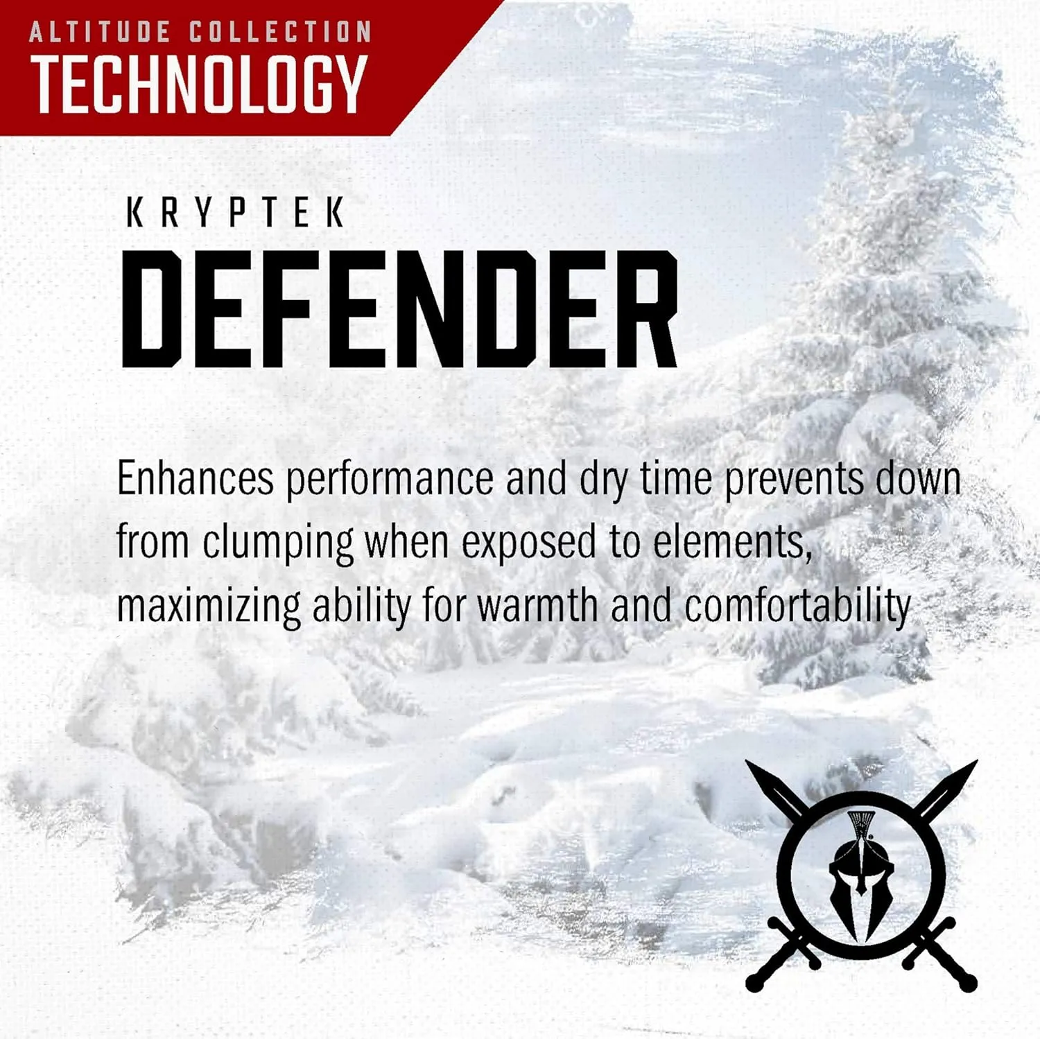 Kryptek Men's Ghar Jacket, Altitude Collection Featuring Insulated Goose Down and Primaloft Gold Blend