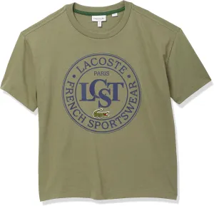 Lacoste Boys' Contrast Badge T-Shirt