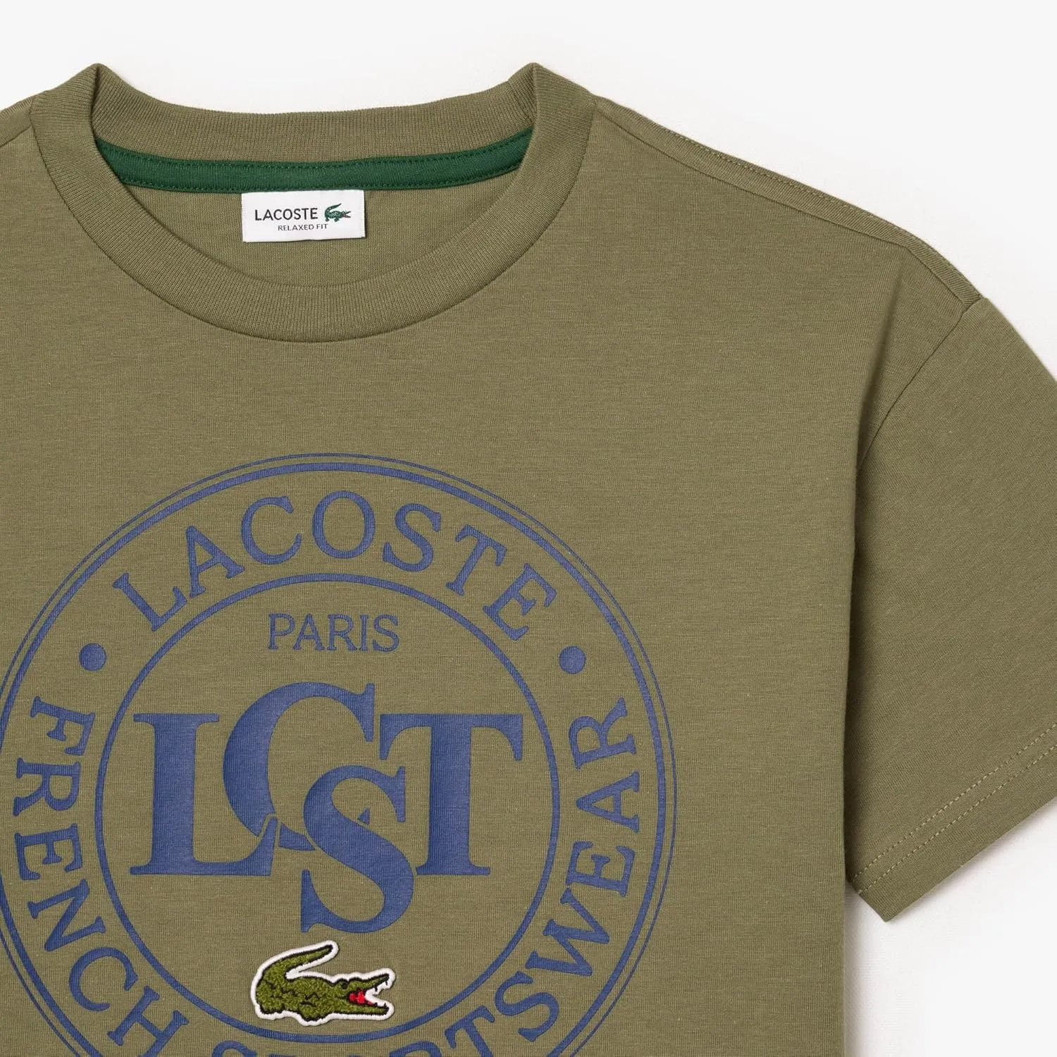 Lacoste Boys' Contrast Badge T-Shirt