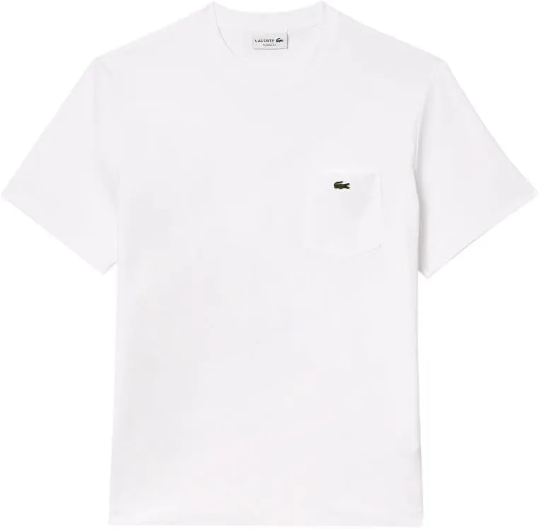 Lacoste Men's Cotton T-Shirt with Breast Pocket