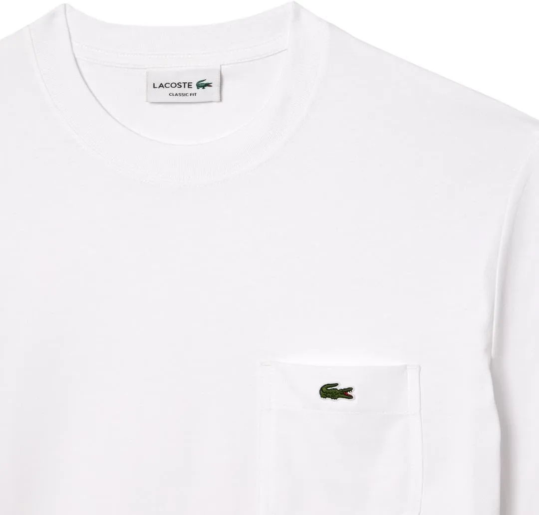 Lacoste Men's Cotton T-Shirt with Breast Pocket
