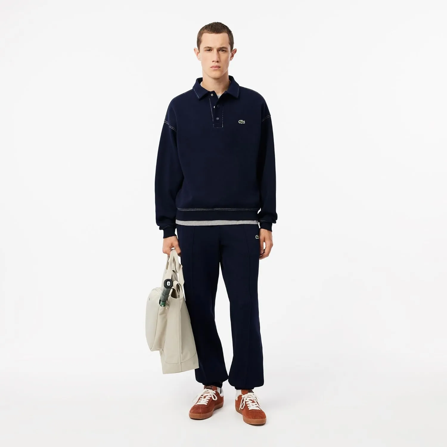 Lacoste Men's Cotton T-Shirt with Breast Pocket