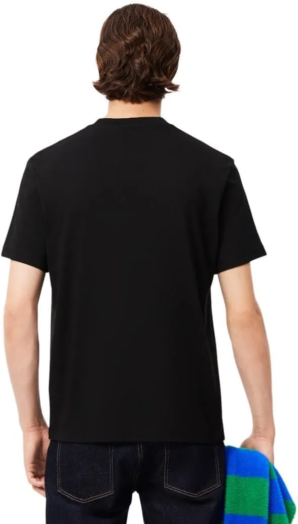 Lacoste Men's Cotton T-Shirt with Breast Pocket