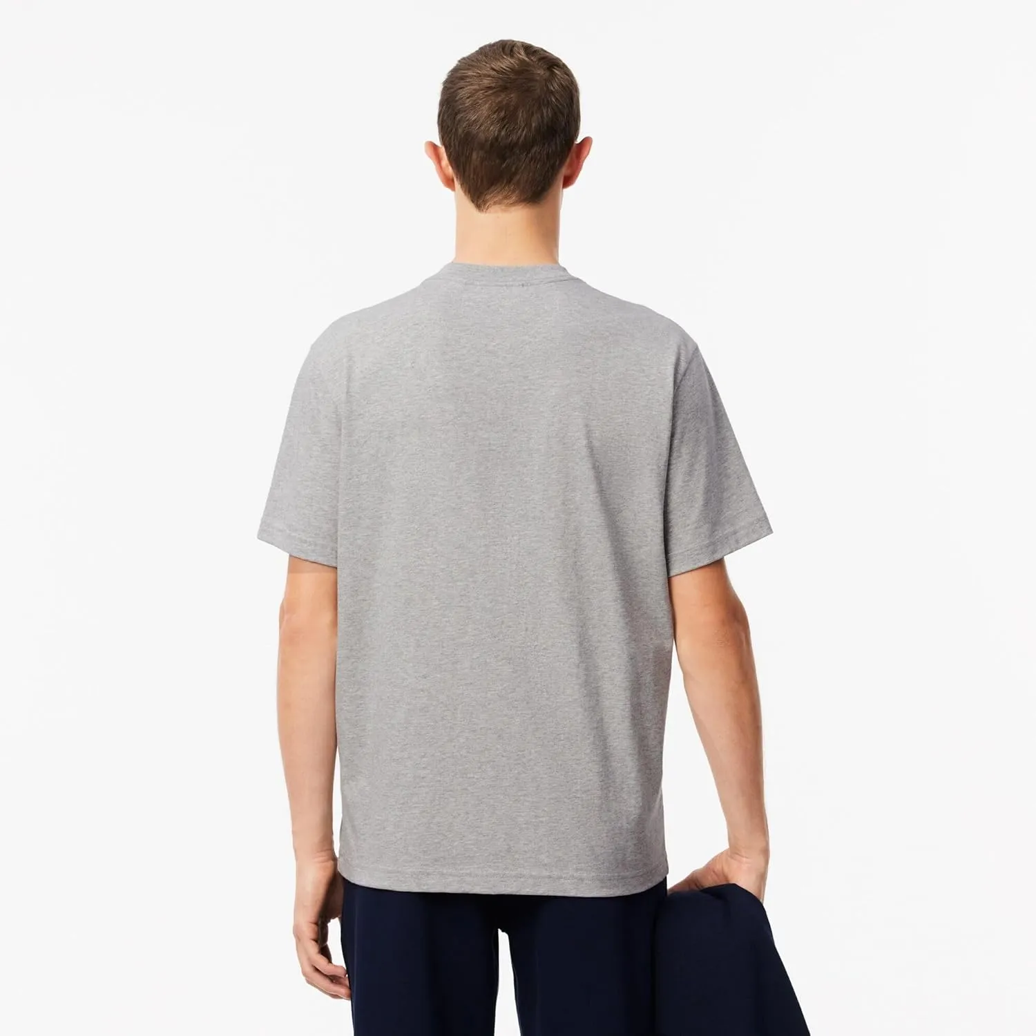 Lacoste Men's Cotton T-Shirt with Breast Pocket