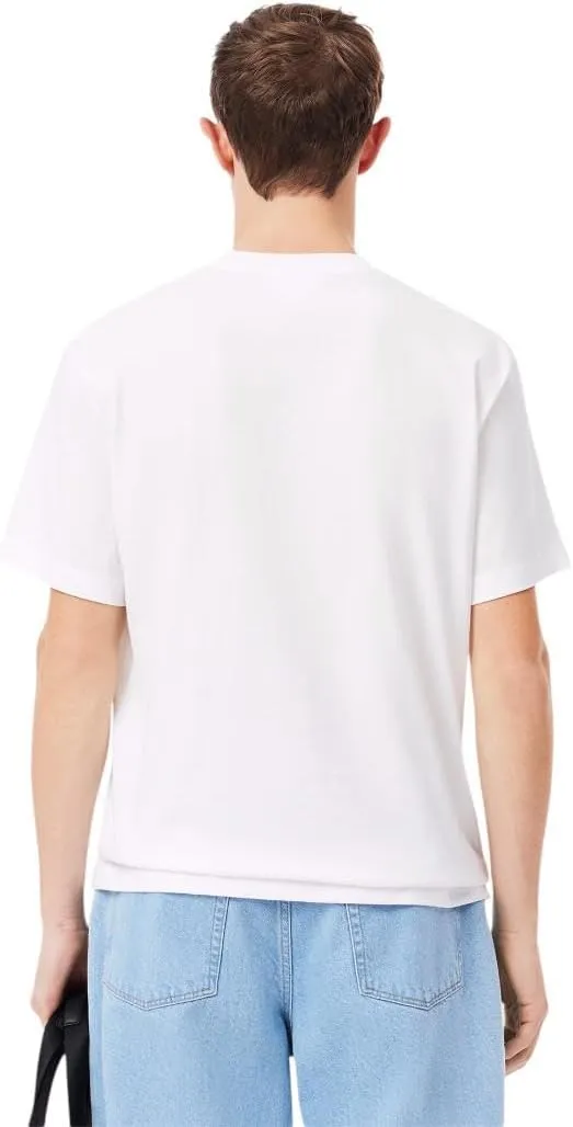 Lacoste Men's Cotton T-Shirt with Breast Pocket
