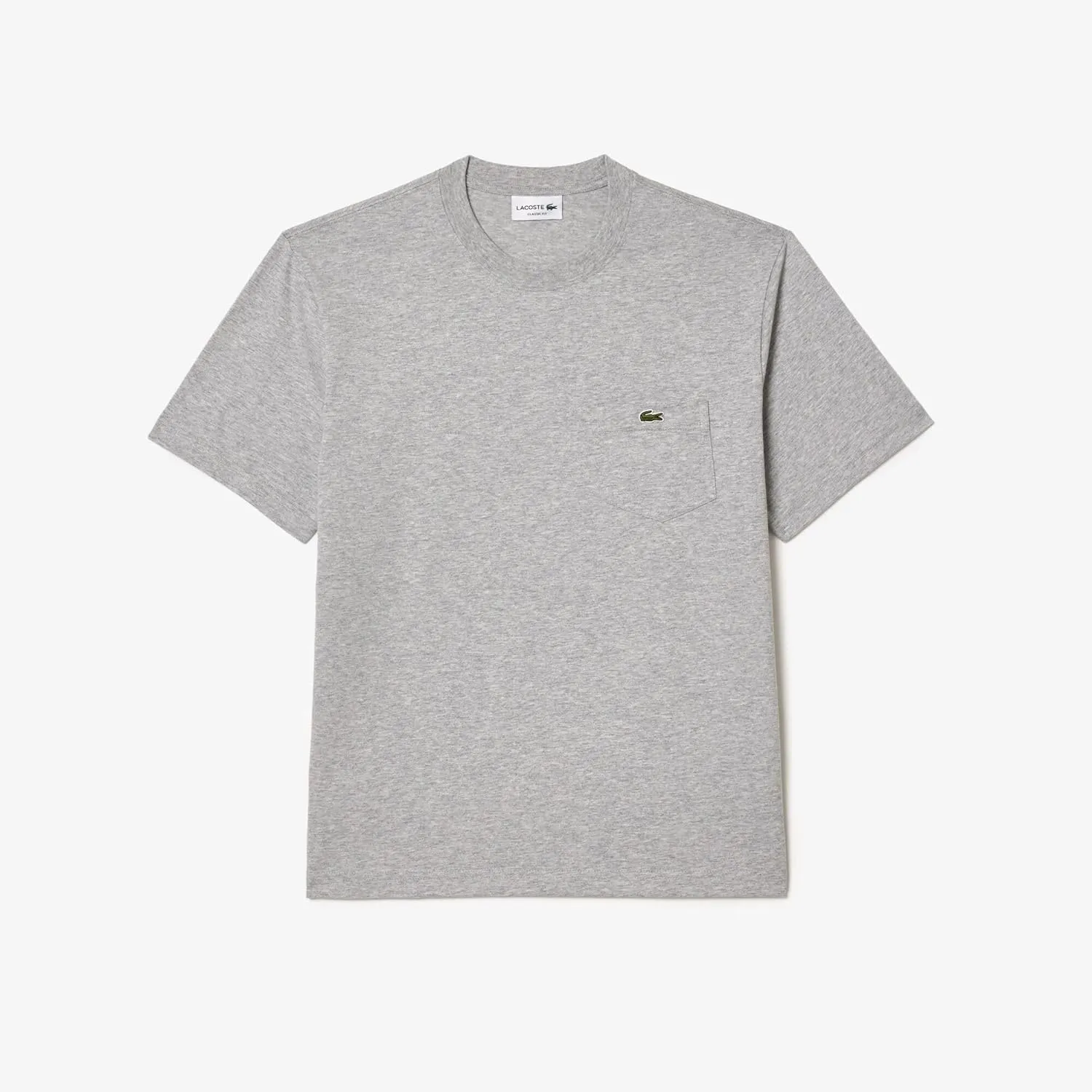 Lacoste Men's Cotton T-Shirt with Breast Pocket