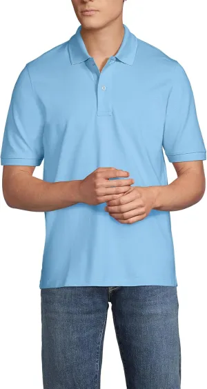 Lands' End Men's Short Sleeve Comfort-First Mesh Polo Shirt