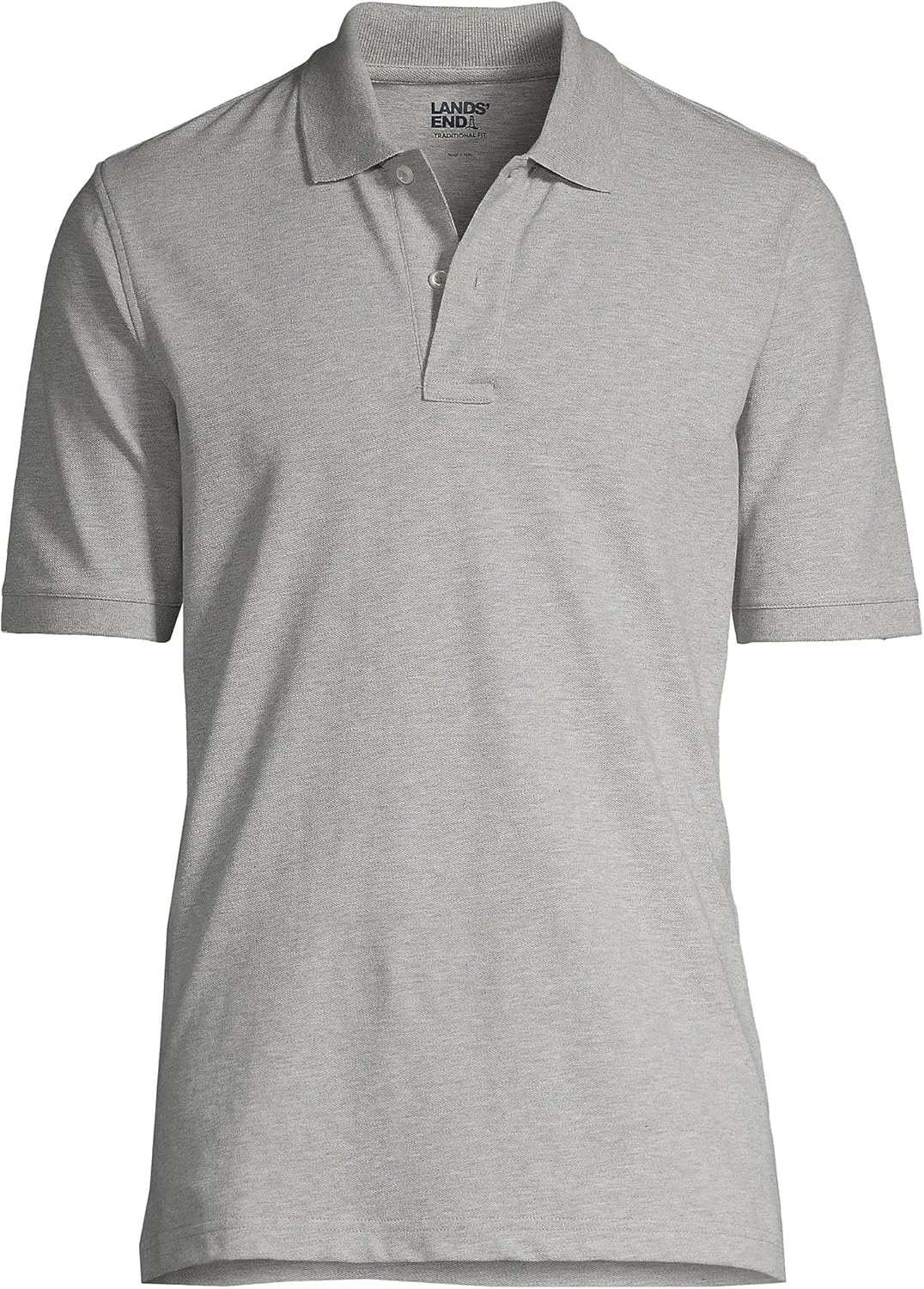 Lands' End Men's Short Sleeve Comfort-First Mesh Polo Shirt