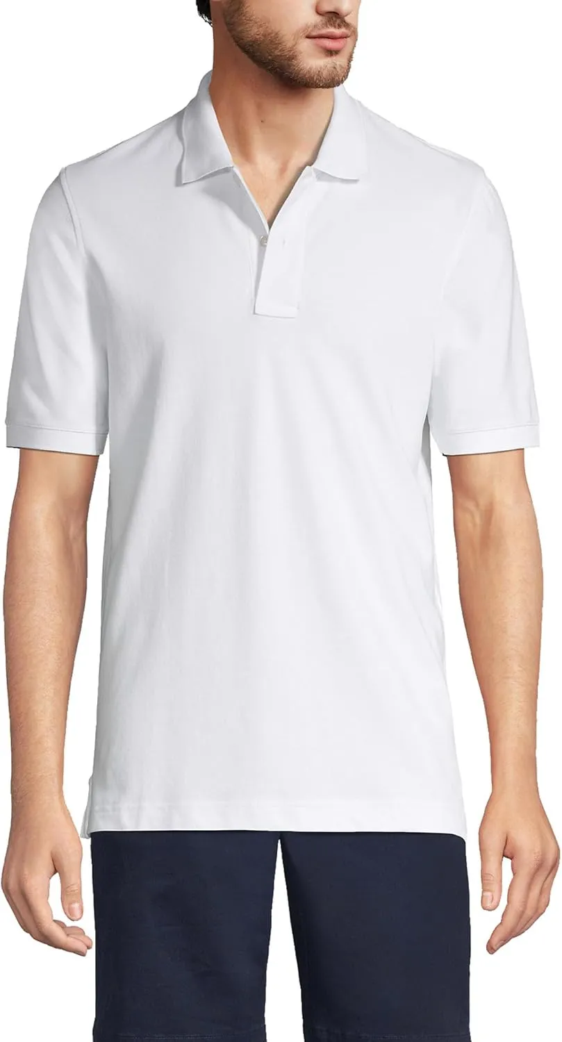 Lands' End Men's Short Sleeve Comfort-First Mesh Polo Shirt