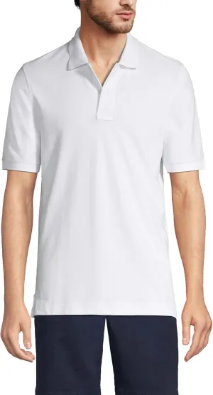 Lands' End Men's Short Sleeve Comfort-First Mesh Polo Shirt