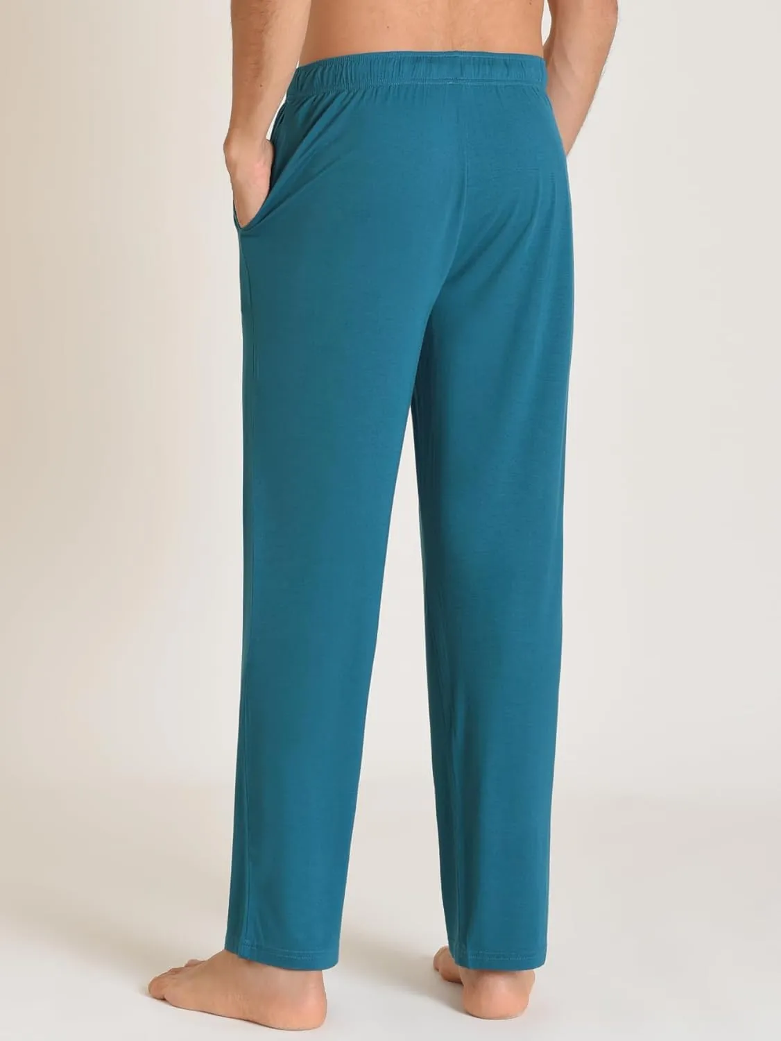 Latuza Men's Viscose Pajama Pants Soft Lounge Pants with Pockets