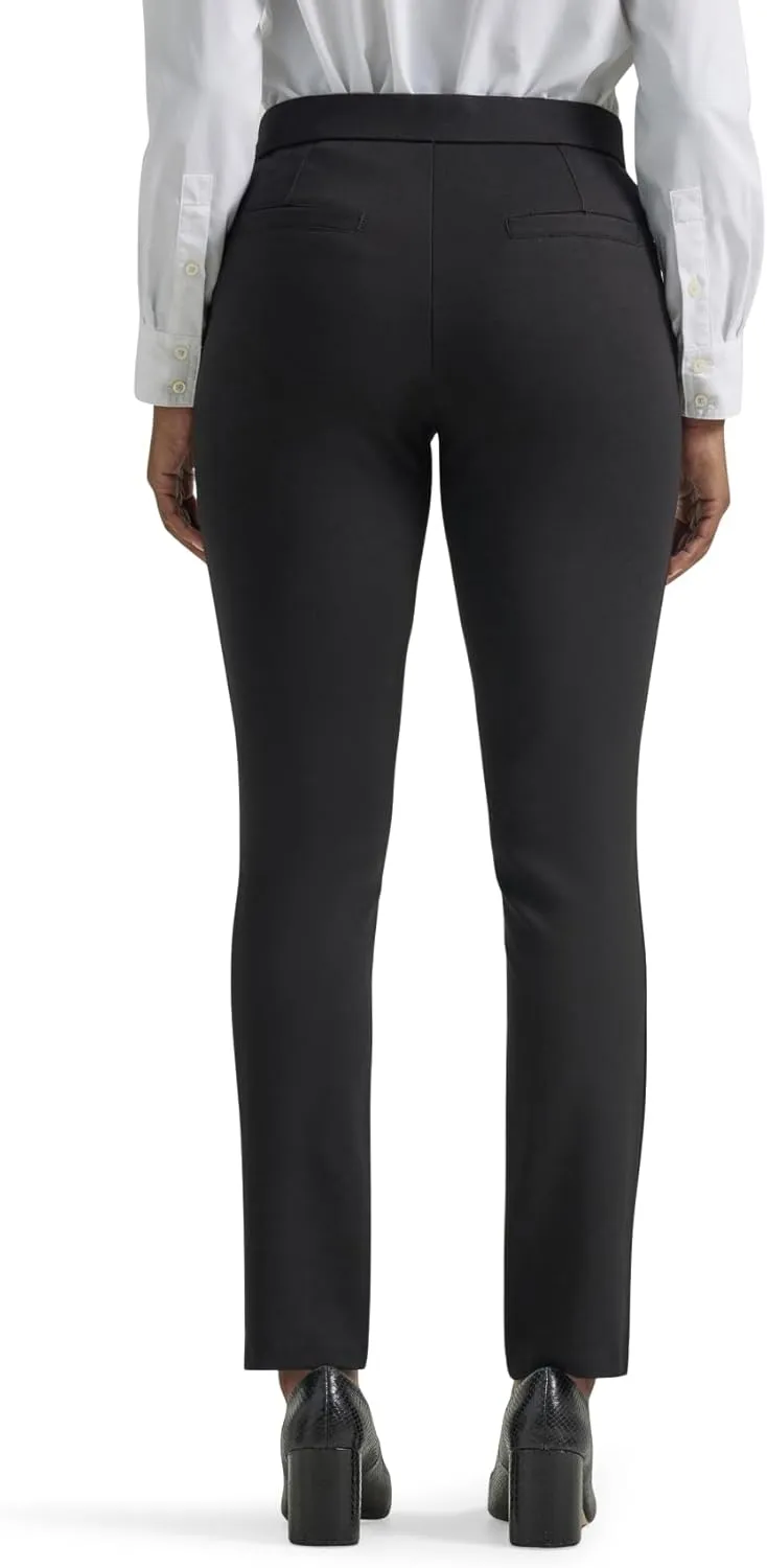 Lee Women's Petite Ultra Lux Comfort Any Wear Slim Ankle Pant