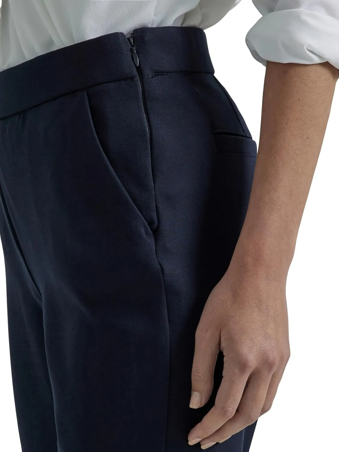 Lee Women's Petite Ultra Lux Comfort Any Wear Slim Ankle Pant