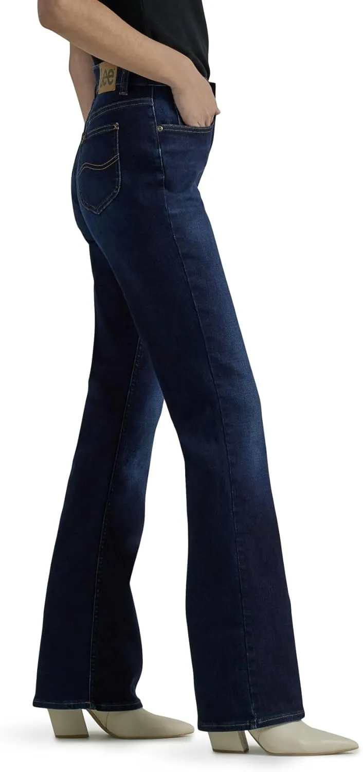 Lee Women's Petite Ultra Lux Comfort with Flex Motion Bootcut Jean