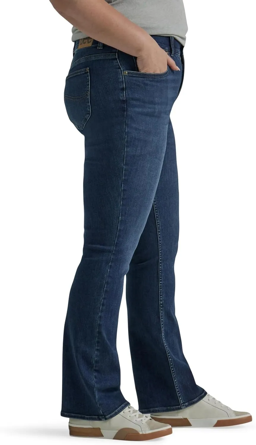 Lee womens Plus Size Ultra Lux Comfort With Flex Motion Bootcut Jean