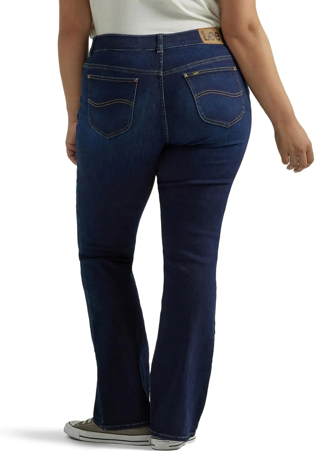 Lee womens Plus Size Ultra Lux Comfort With Flex Motion Bootcut Jean
