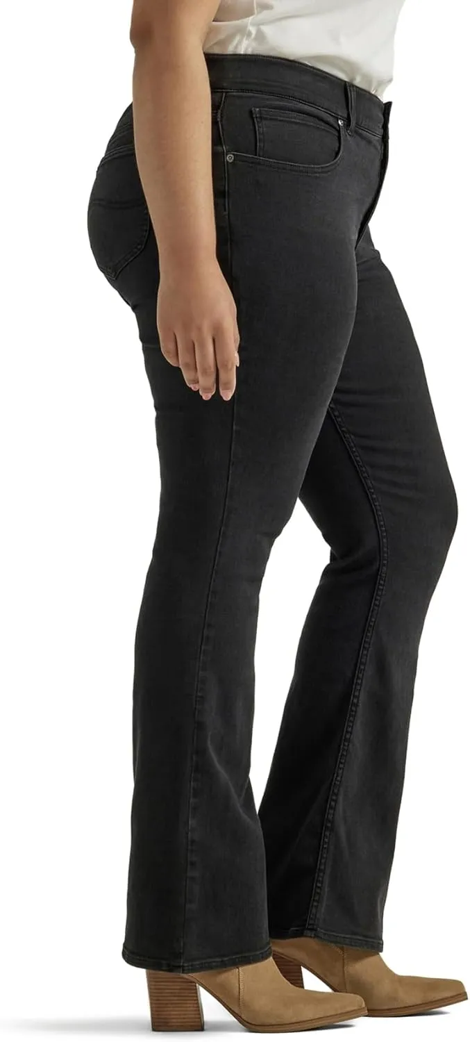 Lee womens Plus Size Ultra Lux Comfort With Flex Motion Bootcut Jean