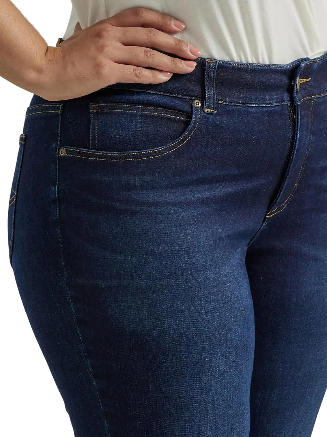 Lee womens Plus Size Ultra Lux Comfort With Flex Motion Bootcut Jean