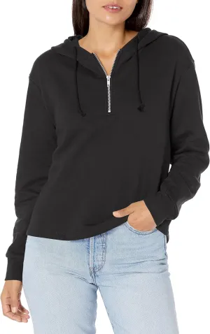 Lee Women's Quarter Zip Fleece Hoodie